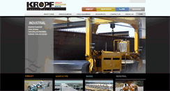 Desktop Screenshot of kropfindustrial.com